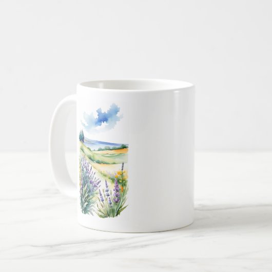 Mug lavande (Devant gauche)