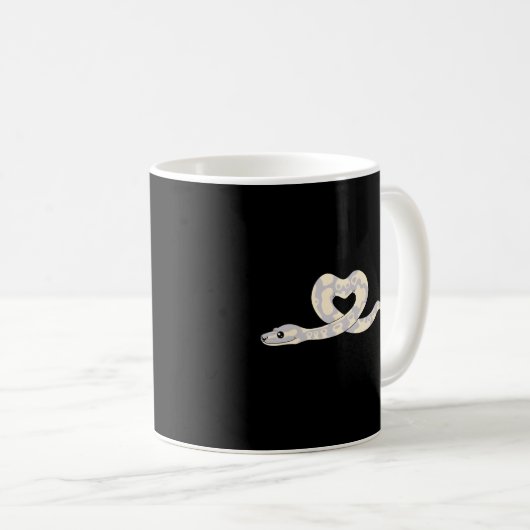 Mug Lavande Albino Ball Python He (Devant droit)