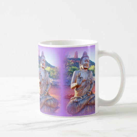 Mug lavande aura buddhas (Droite)
