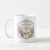 mug lavande et citron (Gauche)