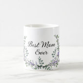 Mug Lavande Eucalyptus meilleure mère jamais (Centre)