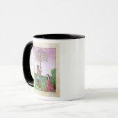 Mug Lavande, Hellebore, et parent de concombre (Devant gauche)