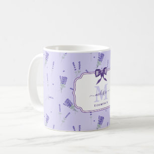 Mug Lavande Lilas Fleur Sauvage Floral Botanique