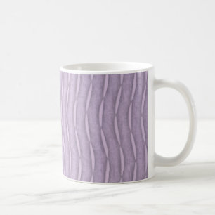 Mug Lavande Verticale Moderne Conception Gravée