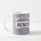 Mug Lavande violette du Joueur Bunco vintage (Gauche)