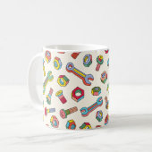 Mug Lave-linge et vis motif sans soudure (Devant gauche)