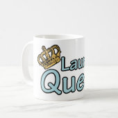 Mug Lave-linge Reine avec couronne (Devant gauche)