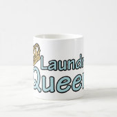 Mug Lave-linge Reine avec couronne (Centre)