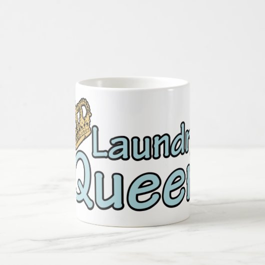 Mug Lave-linge Reine avec couronne (Centre)