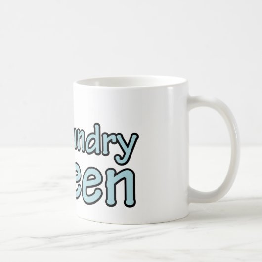 Mug Lave-linge Reine avec couronne (Droite)