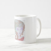 Mug Lavender Alien Faux Canvas Imprimer (Devant droit)