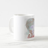 Mug Lavender Alien Faux Canvas Imprimer (Devant gauche)