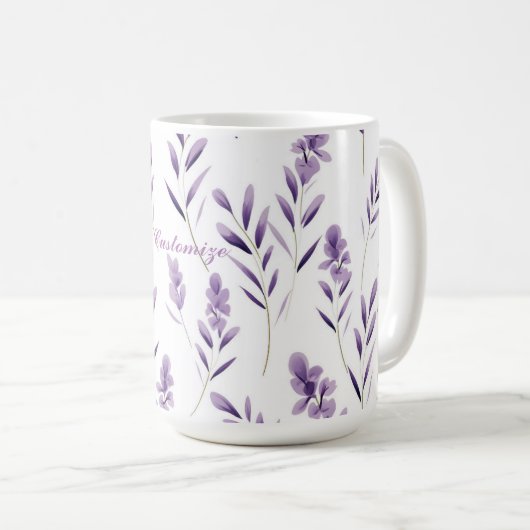 Mug Lavender Flower Buves Thunder_Cove (Devant droit)