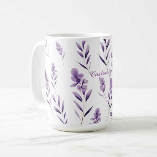 Mug Lavender Flower Buves Thunder_Cove (Devant gauche)