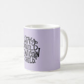 Mug Lavender Purple Wild Unicorn (Devant droit)