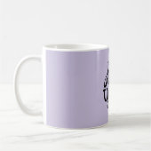 Mug Lavender Purple Wild Unicorn (Gauche)
