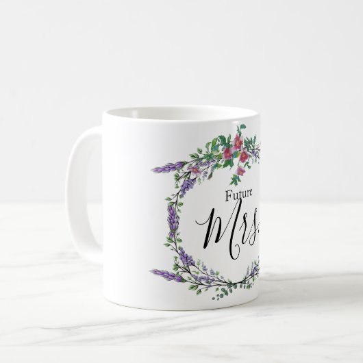 Mug Lavender, Roses et Eucalyptus, Future Mme. (Devant gauche)