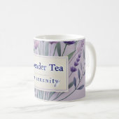 Mug Lavender Tea IA art (Devant droit)