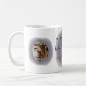 Mug Lavender Watercolor Chihuahua Custom Photo (Gauche)