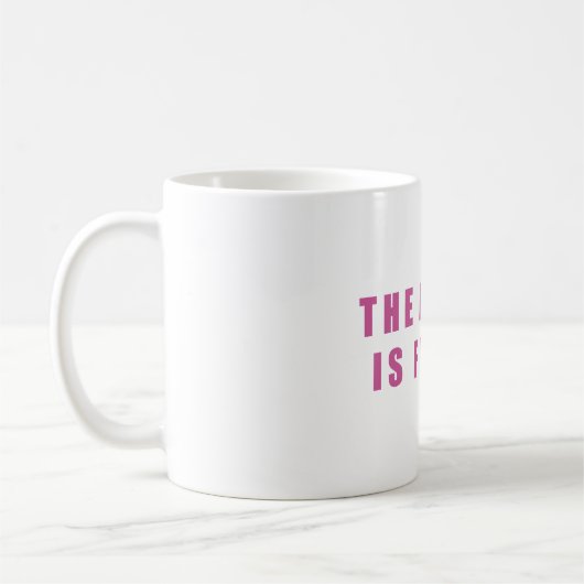 Mug L'avenir est femelle (Gauche)