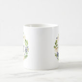 Mug L'avenir est féminin | Citation florale (Centre)