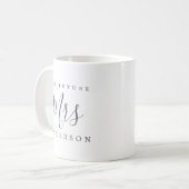 Mug L'avenir Mme Fiançailles Gift (Devant gauche)
