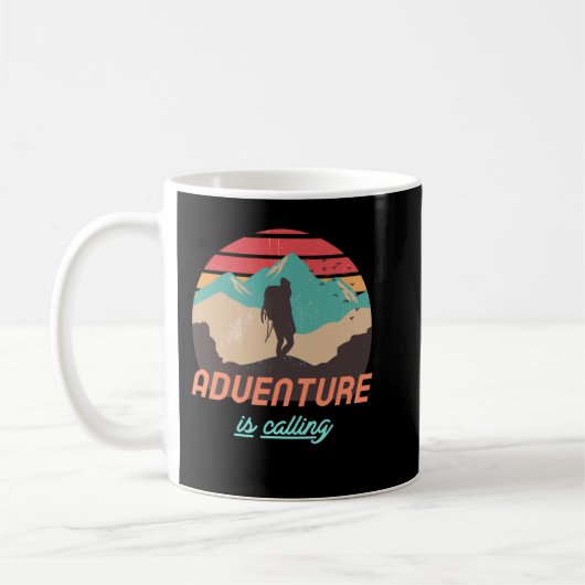 Mug l'aventure appelle l'aventure (Gauche)