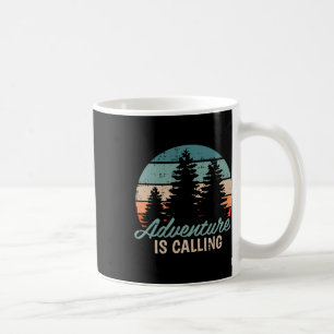 Mug L'aventure appelle Voyage Montagne Randonnée Rando