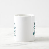 Mug L'aventure Attend Dehors Café De Camping (Centre)