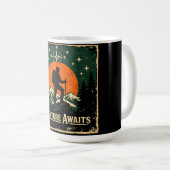 Mug L'aventure Attend – Tee pour randonneur en explora (Devant droit)