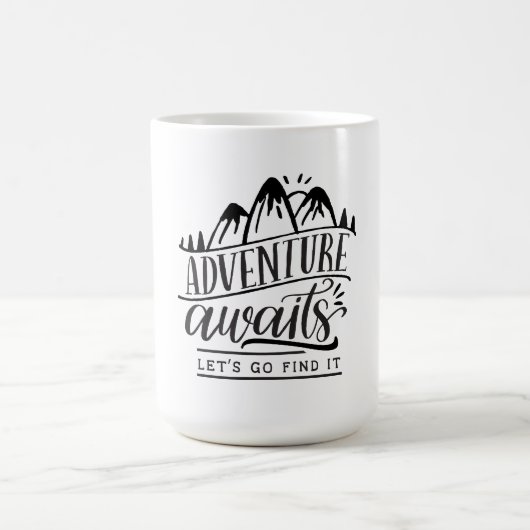 Mug L'aventure Attend, Trouvons-La (Centre)