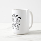 Mug L'aventure Attend, Trouvons-La (Devant droit)