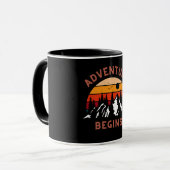 Mug L'aventure commence (Devant gauche)