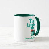 Mug L'aventure commence à l'école Sticker pour enfants (Devant droit)