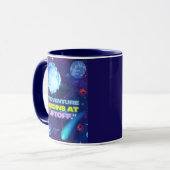 Mug L'aventure commence à l'élévateur isolé (Devant gauche)