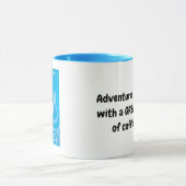 Mug L'aventure commence avec le café (Centre)