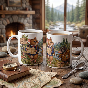 Mug L'aventure en forêt de Tux & Twitch