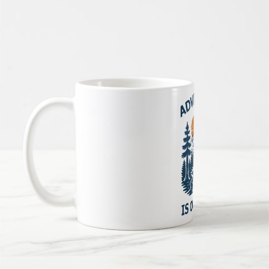 Mug L'aventure est là (Gauche)