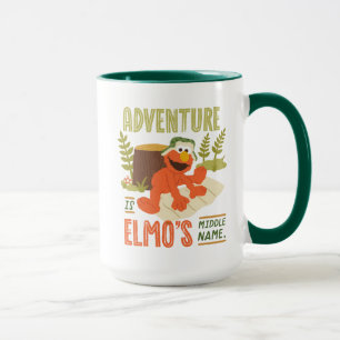 Mug L'aventure est le moyen-nom d'Elmo