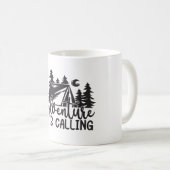 Mug L'aventure vous appelle (Devant droit)