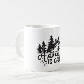 Mug L'aventure vous appelle (Devant gauche)