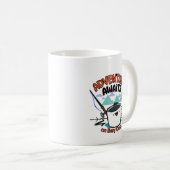 Mug L'aventure vous attend à chaque lancer (Devant droit)