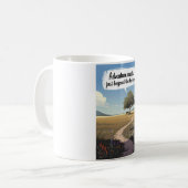 Mug L'aventure vous attend, au-delà de l'horizon (Devant gauche)