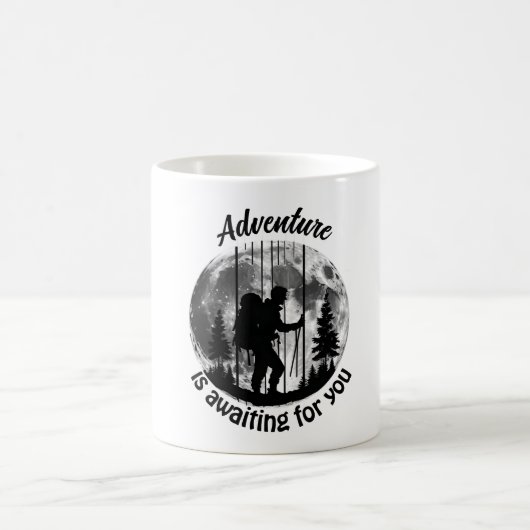 Mug L'aventure vous attend en plein air (Centre)