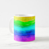 Mug Laver de peinture à l'aquarelle (Devant gauche)