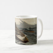 Mug L'avertissement de brouillard (par Winslow Homer) (Devant droit)