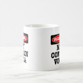 Mug L'avertissement peut contenir la vodka (Centre)