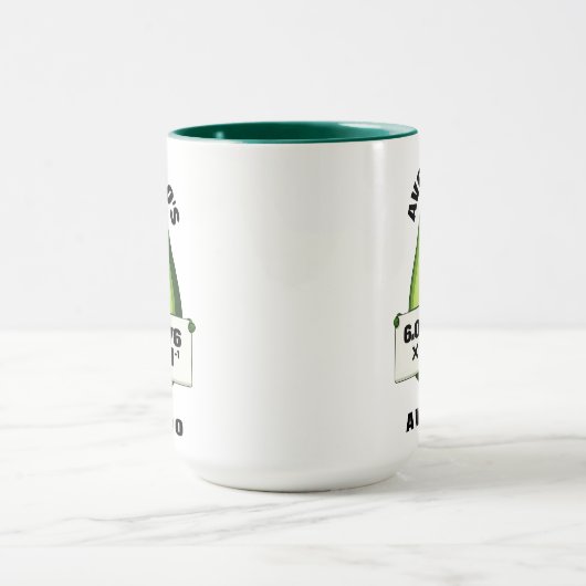 Mug L'Avocado de Funny Cute Avogadro (Centre)