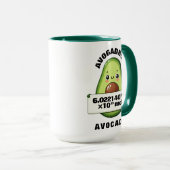 Mug L'Avocado de Funny Cute Avogadro (Devant droit)