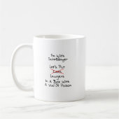 Mug L'avocat de Schrodinger (Gauche)